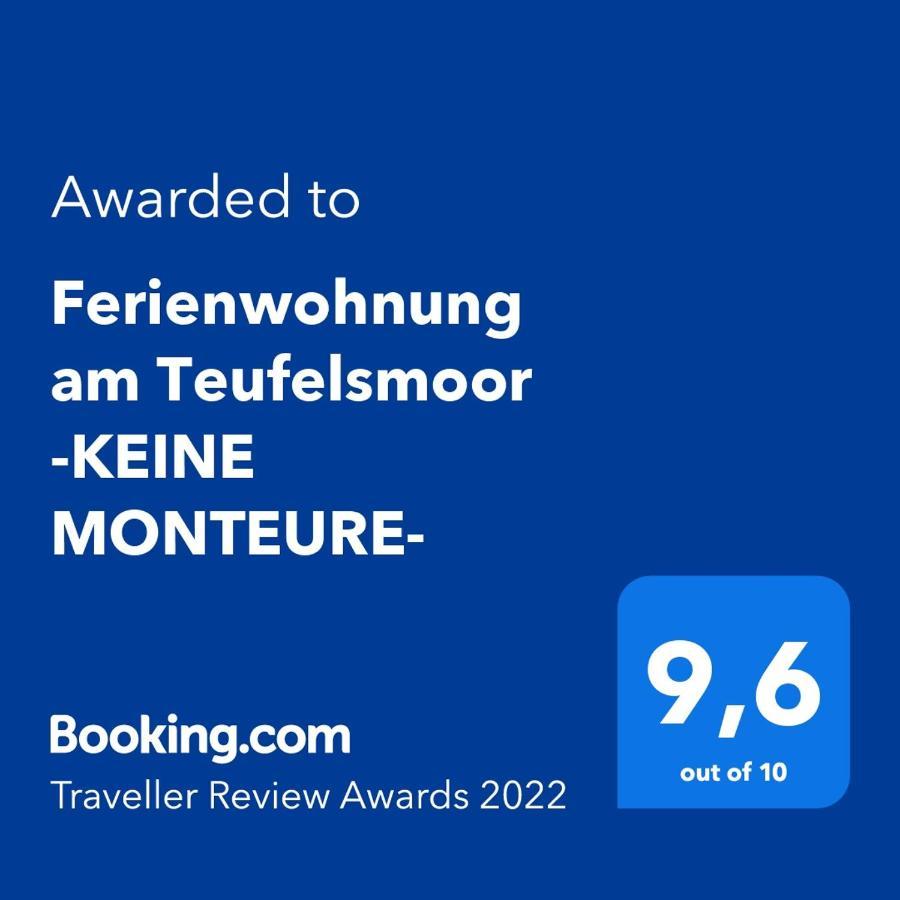 Ferienwohnung Am Teufelsmoor -Keine Monteure- Klein Wehnendorf 外观 照片